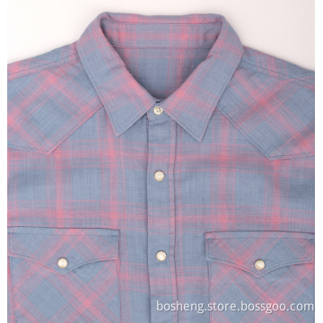 Wholesale Solid Color Casual Long Sleeve Shirts